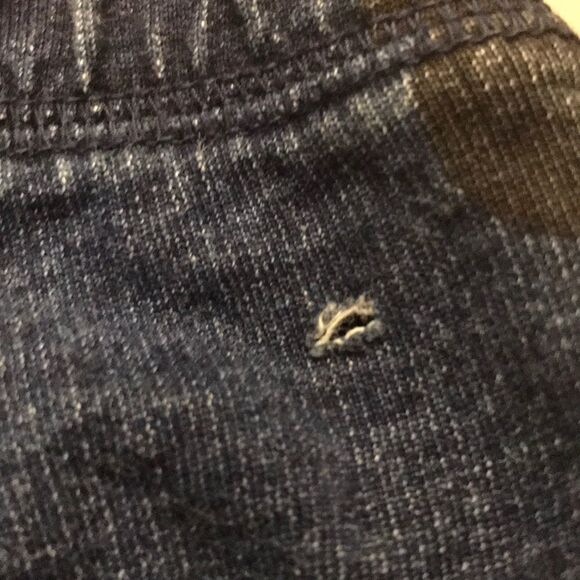 (5/$25) Gap Kids ED Navy & black polka dot joggers - Picture 3 of 4